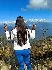 MILF in Lingerie offers her Big a Tight Ass