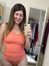 Sensuous old woman is spreading her hips for money