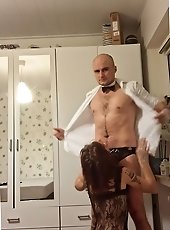 A hot woman masturbates with her fingers and moans sweetly